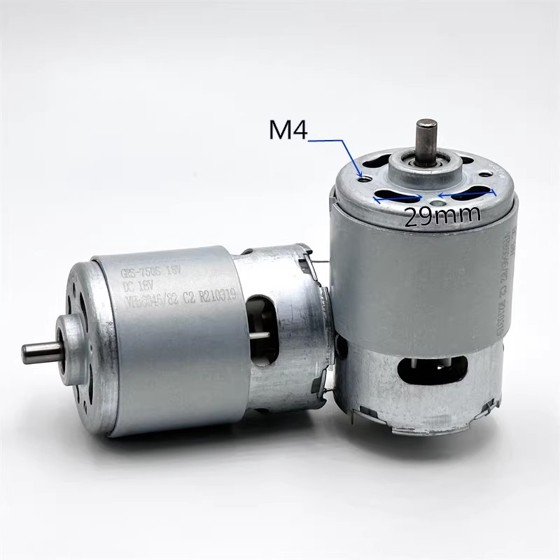 Dc Motor - 18V RS-750 Yüksek Hızlı DC Motor,