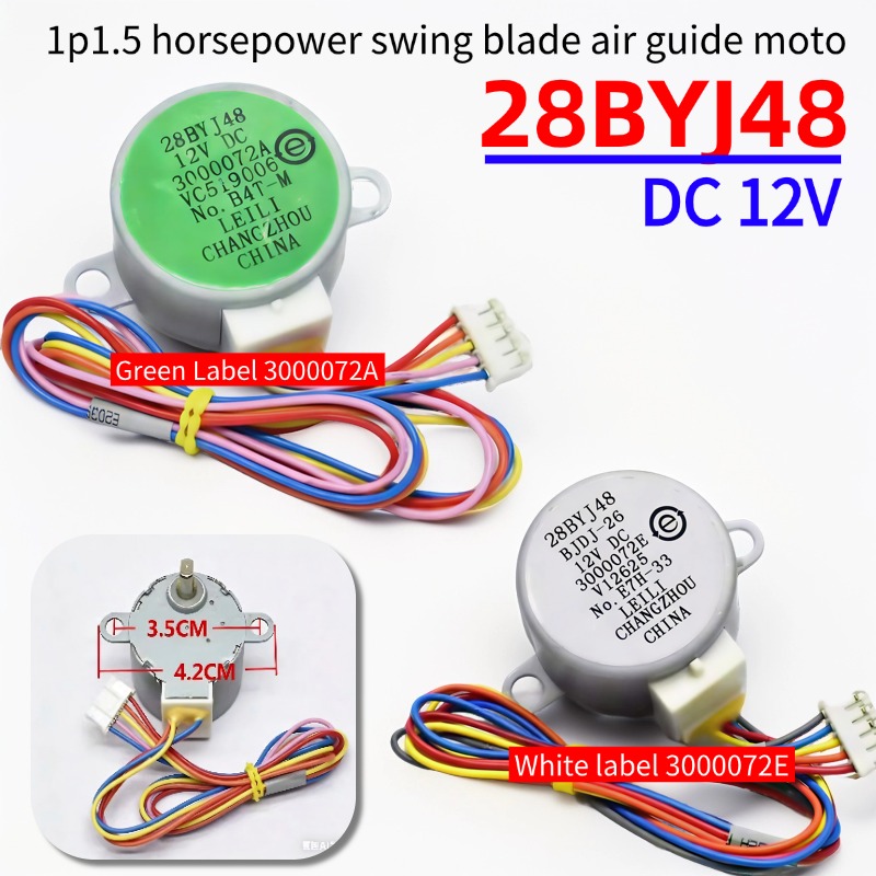 Dc Motor 12V - DC 12V 28BYJ48 Klima için Step