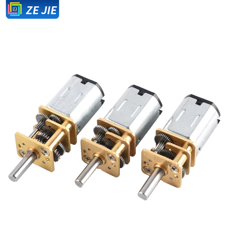 Dc Motor - GA12‑N20 Dişli Redüktörlü Motor, Akıllı Araba