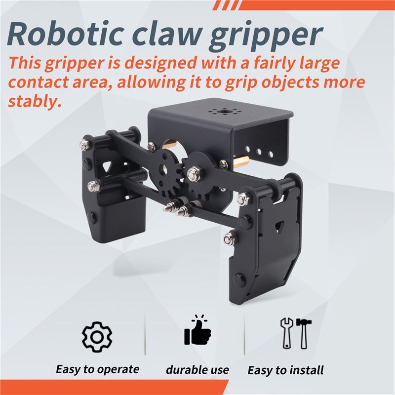 Robot Gripper Claw - ABBZ-Açık Robot Büyük Pençe Tutucu Robot