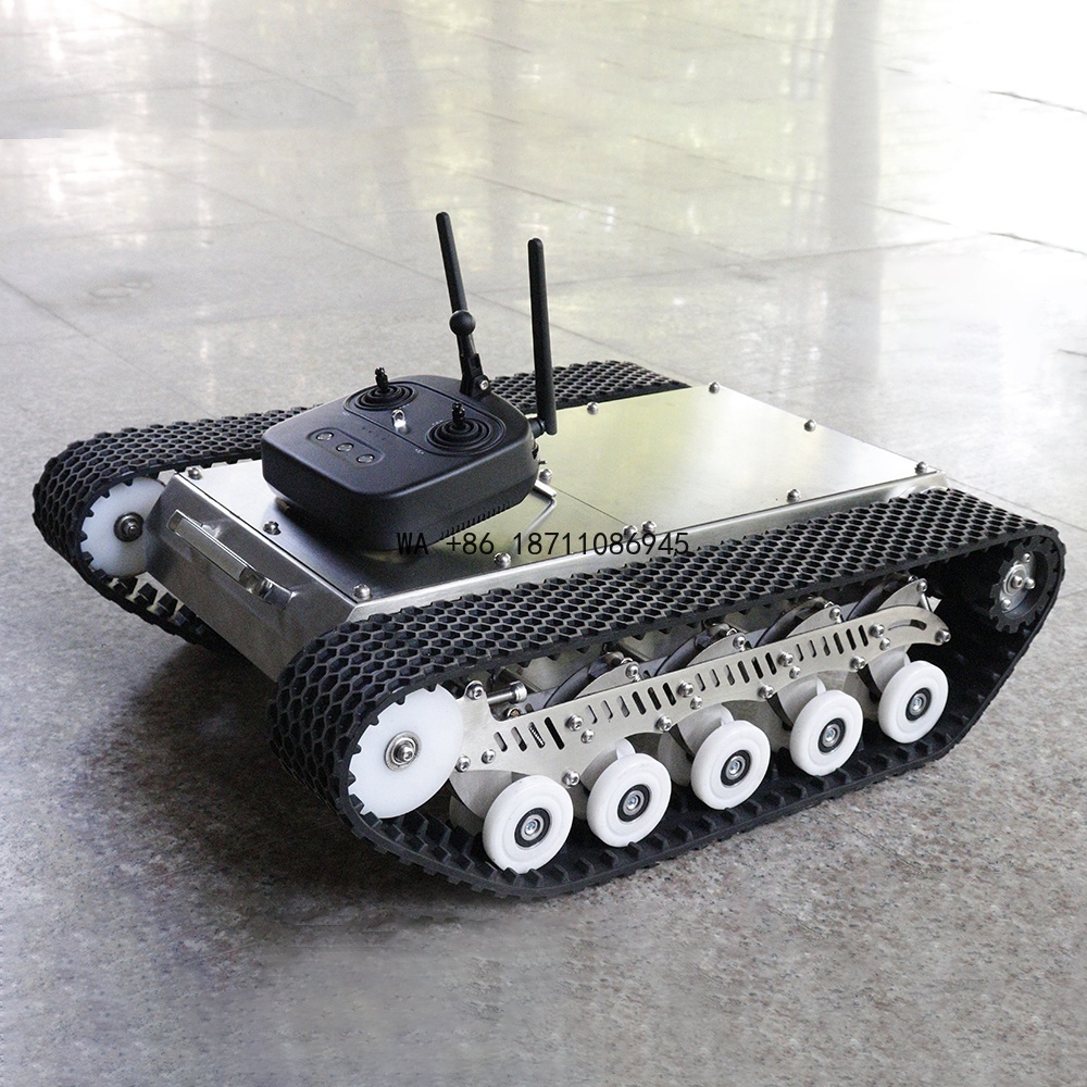 Robot Chassis - Mükemmel Cam Yapışma Özellikli Kauçuk Paletli