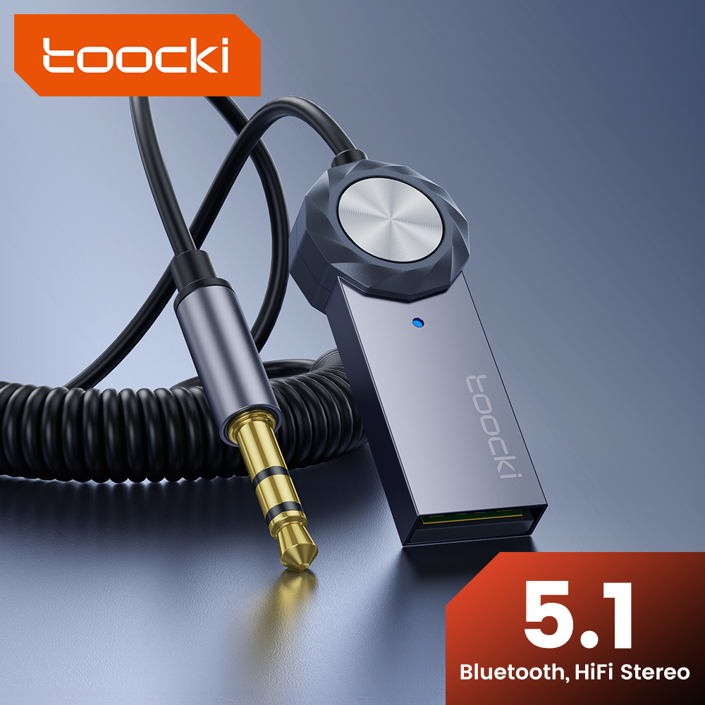 Robot Bluetooth Car - TOOCKI Bluetooth Aux adaptörü Bluetooth 5.1