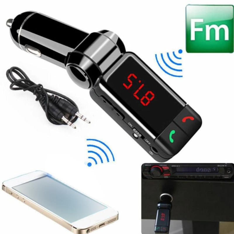 Robot Bluetooth Car - BC06 Araba Bluetooth uyumlu Fm Verici