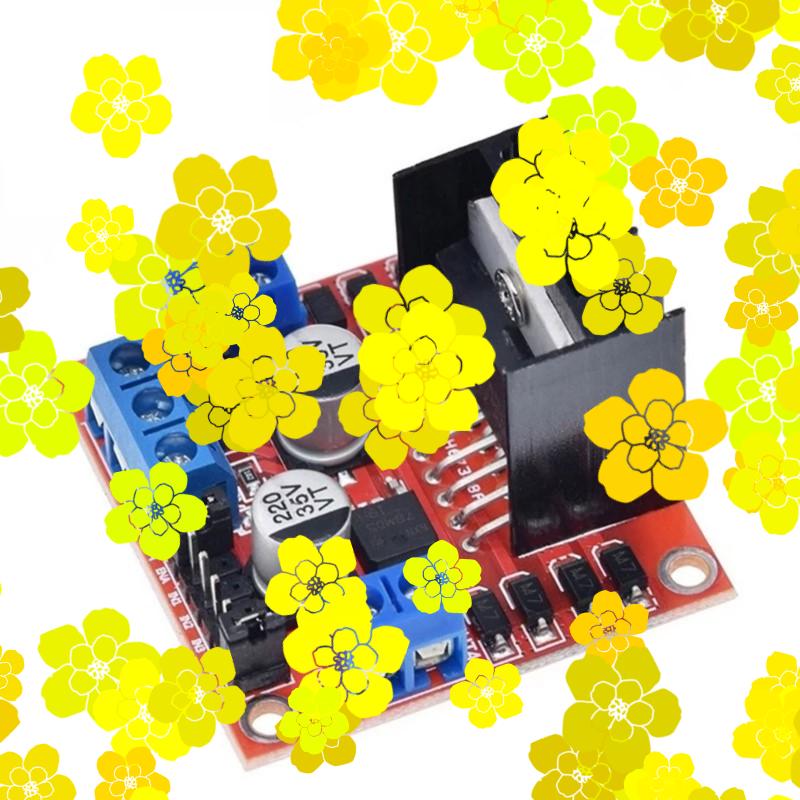 L298N Module - 1/2/5 adet L298N Sürücü Kartı Modülü