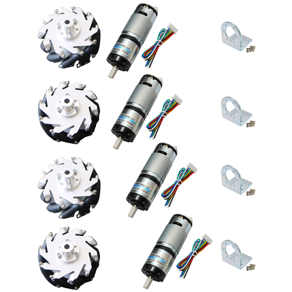 Omni Wheel - 60KG yük 4 adet 127mm Omni