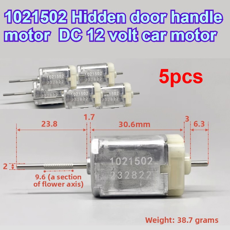 Dc Motor 12V - 5 adet 1021502 DC 12V araba