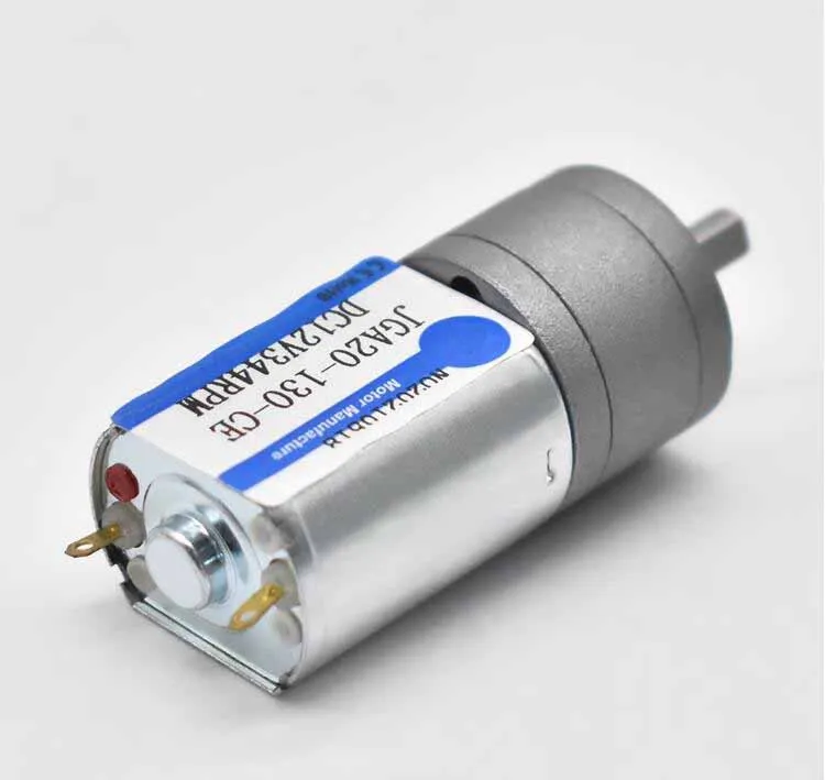Dc Motor 12V - JGA20-130 20mm Düşük Hızlı DC 6v