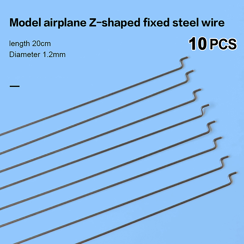 Servo Pan Tilt - 10 adet Z Tipi Çelik Tel