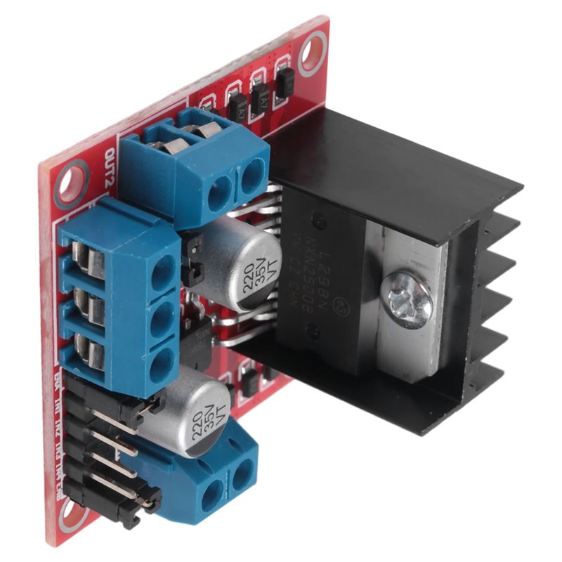 L298N Module - AED7-L298N Modülü Çift H-Köprü Step Motor