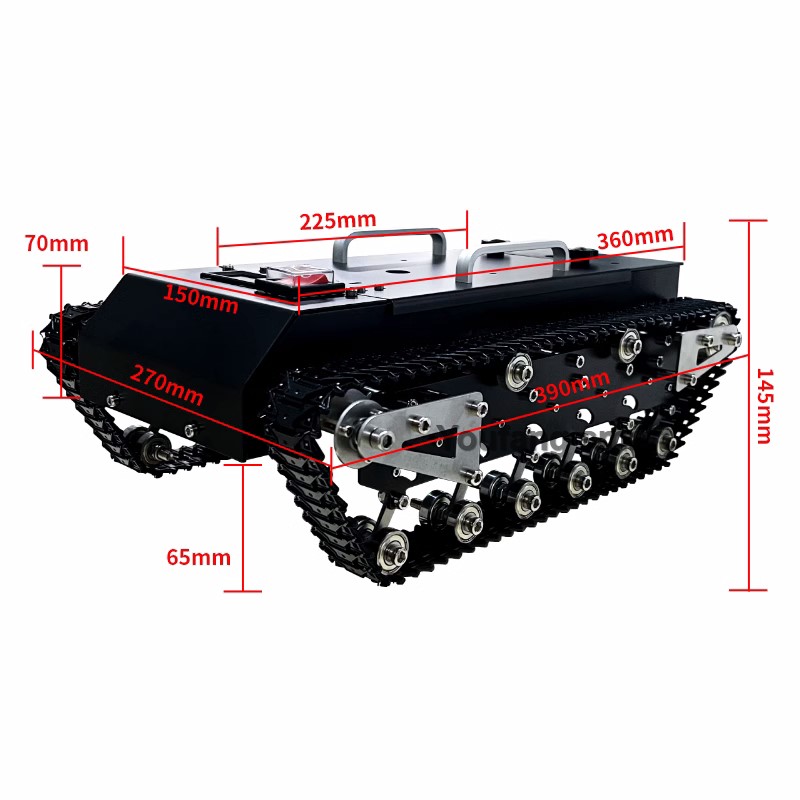 30kg Yük Taşıyabilen RC Tank Ş - Stm32 Robot incelemesi ve fiyatı