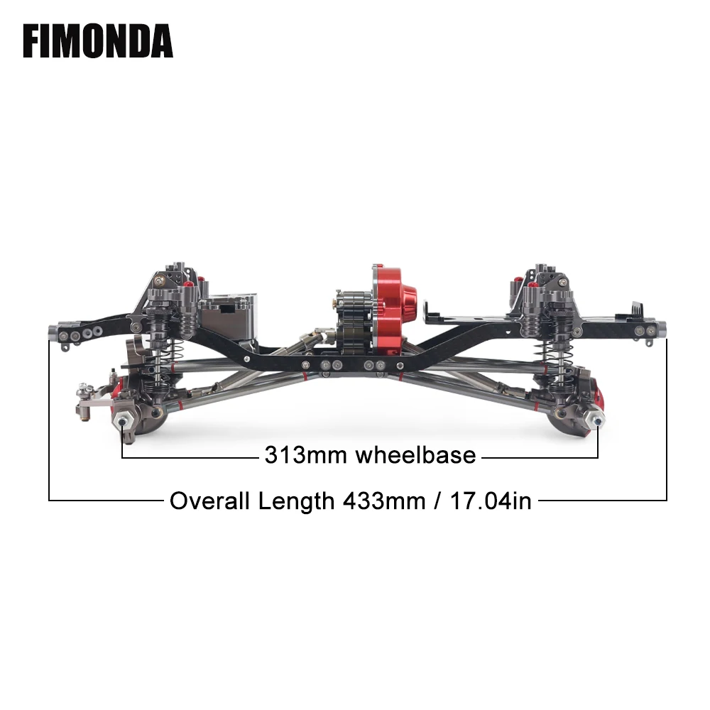 FIMONDA 1/10 RC paletli Metal  - Robot Car Kit incelemesi ve fiyatı