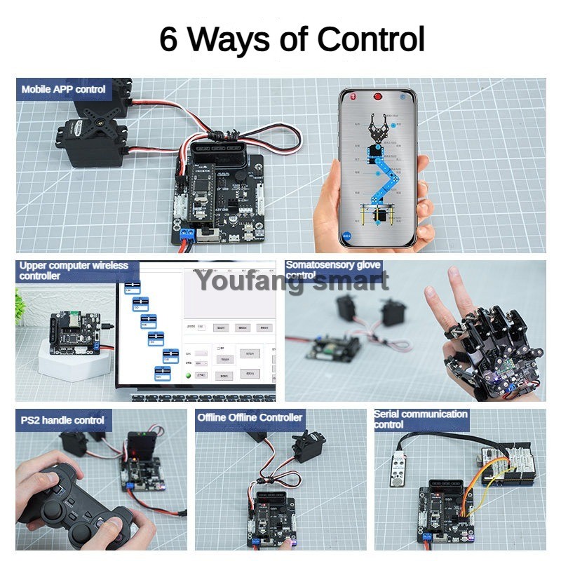 6 Kanallı PWM Servo ve 4 Kanal - Stm32 Robot incelemesi ve fiyatı