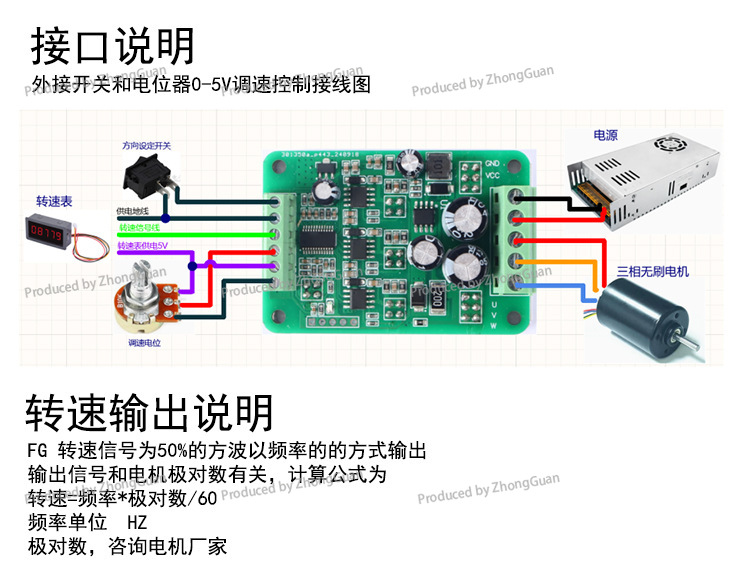 600w DC Fırçasız Motor Sürücü  - Motor Driver Module incelemesi ve fiyatı