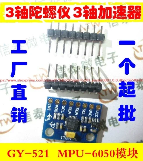 GY-521 MPU-6050 MPU6050 Modülü - Accelerometer Mpu6050 incelemesi ve fiyatı