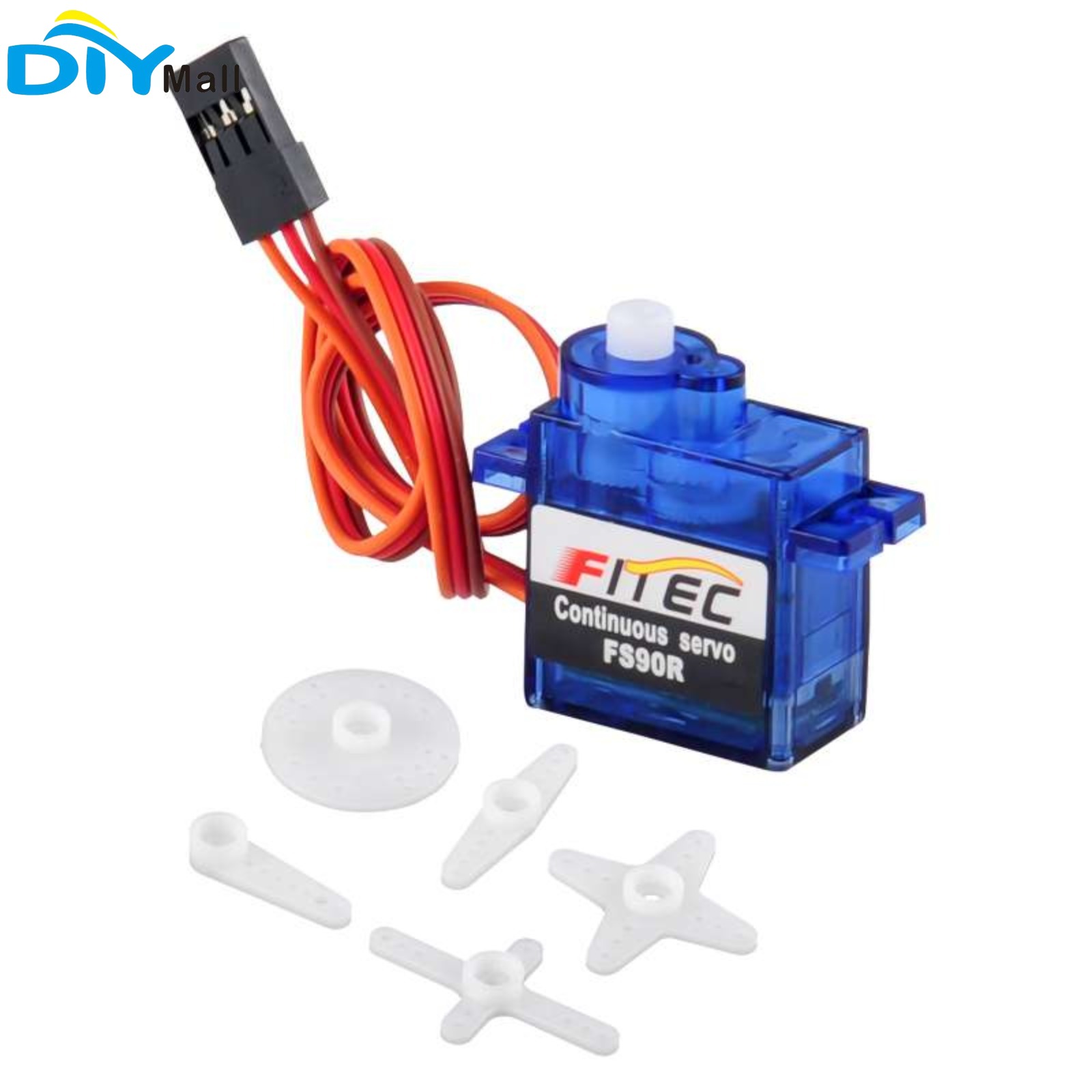 FS90R 9g Servo 360 Derece Süre - Micro Servo incelemesi ve fiyatı
