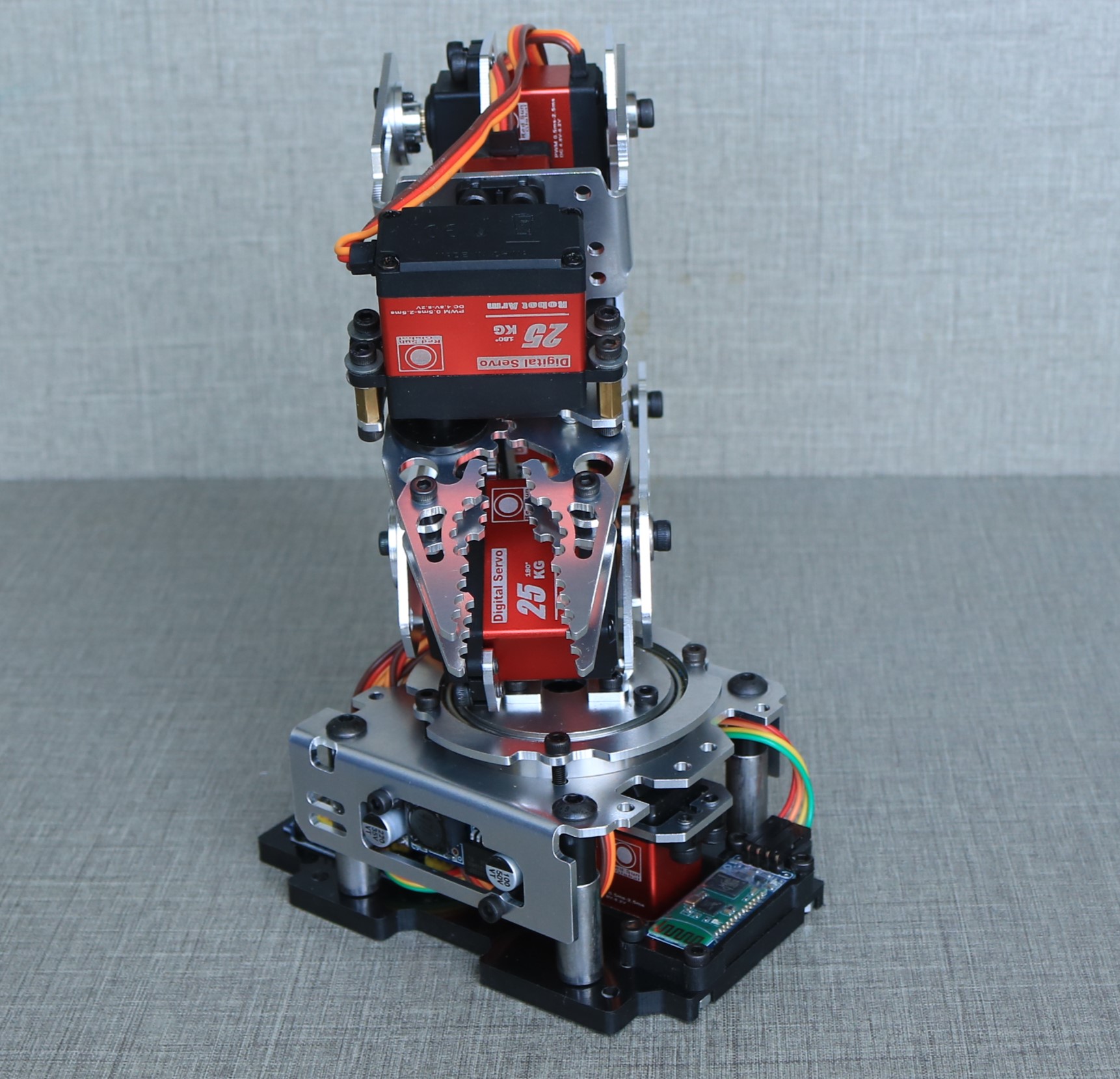 6 Eksenli Metal Robotik Kol Mo - Robot Arm Metal incelemesi ve fiyatı