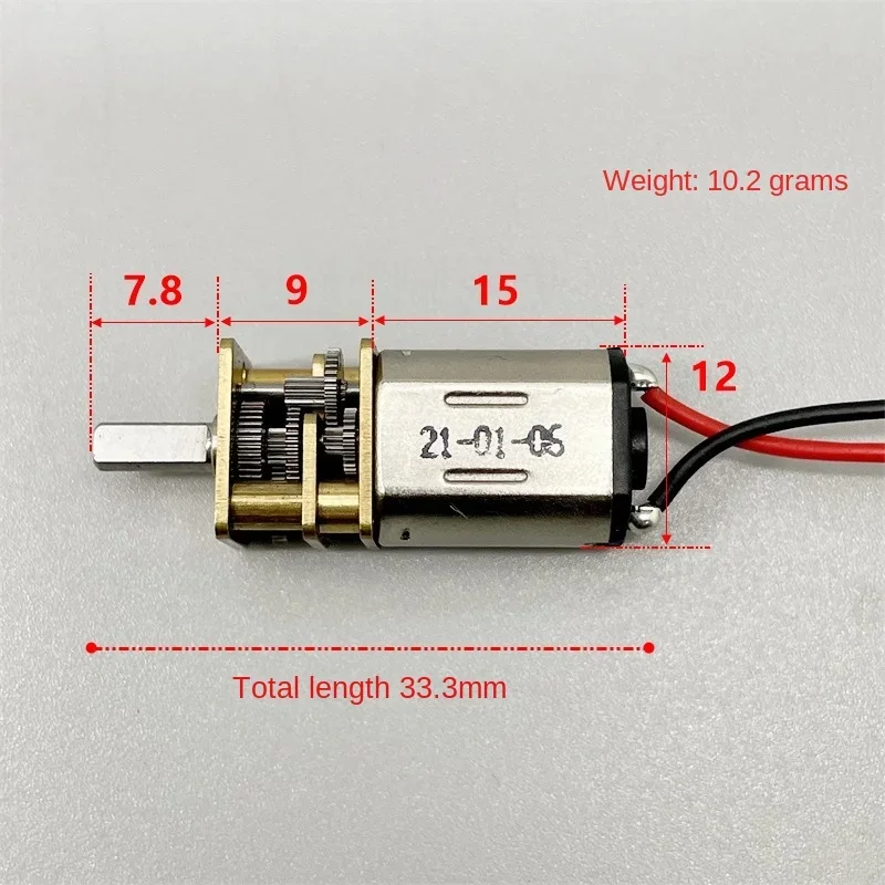 N20 DC 3V 18rpm 6V 36RPM Mini  - Dc Motor incelemesi ve fiyatı