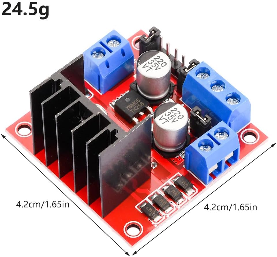 L298N sürücü panosu modülü L29 - L298N Module incelemesi ve fiyatı