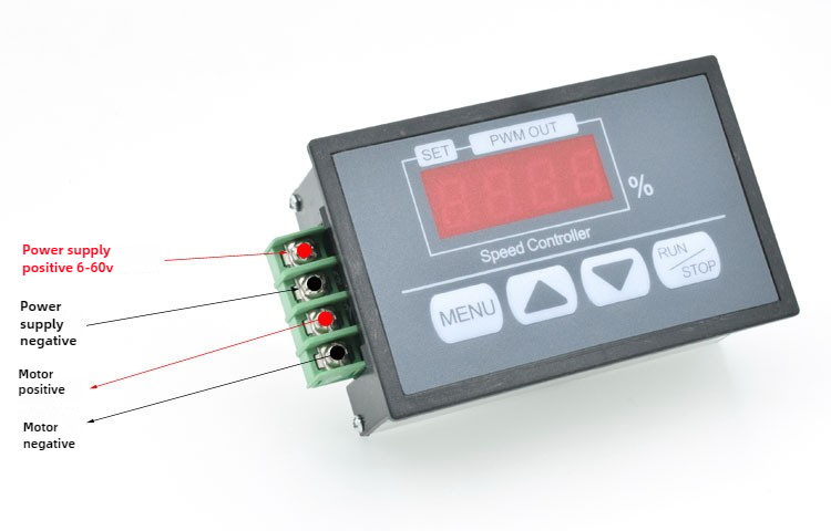 DC 6-60V 30A DC Motor Hız Kont - Dc Motor 12V incelemesi ve fiyatı