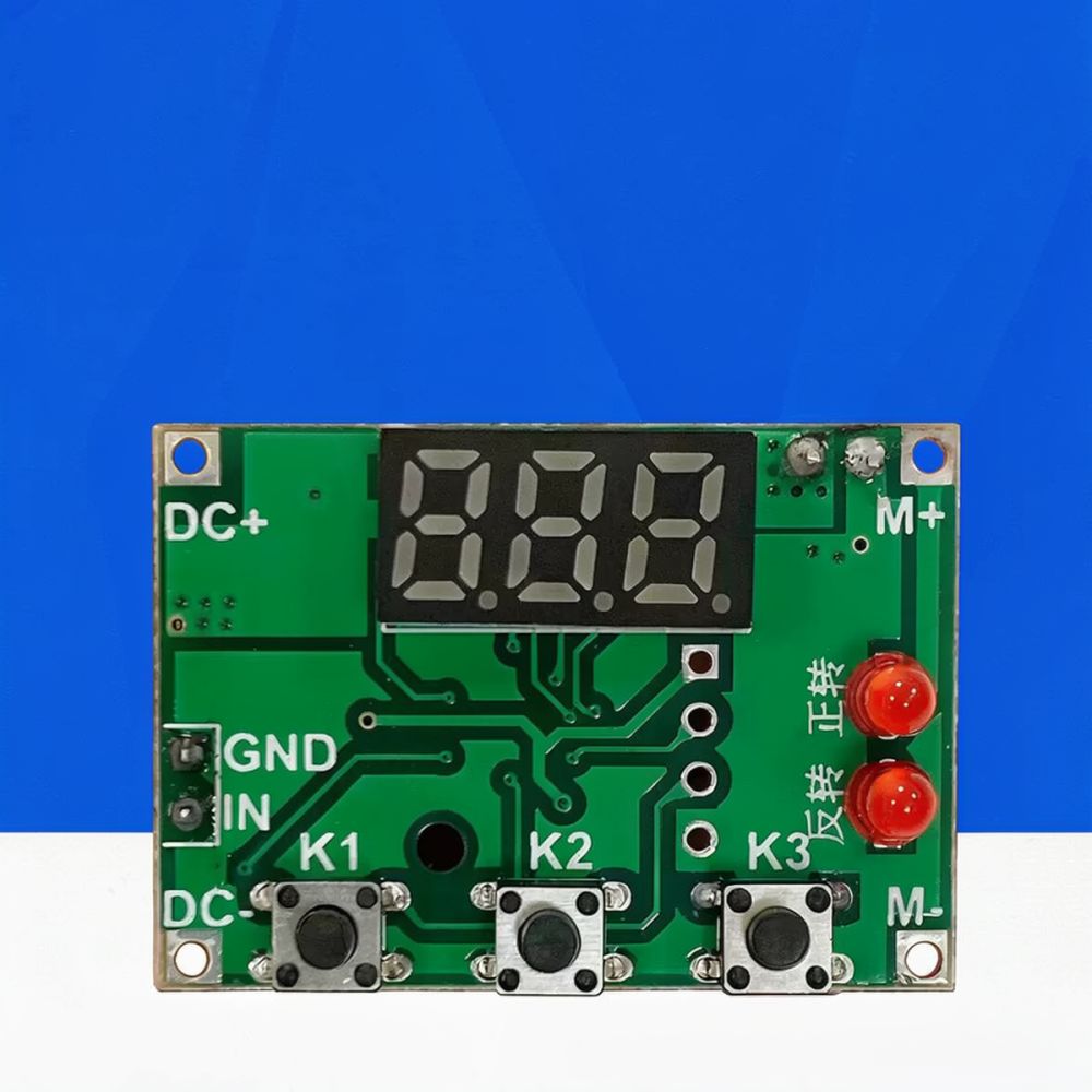 Endüstriyel DC Fırçalı Motor S - Motor Driver Module incelemesi ve fiyatı