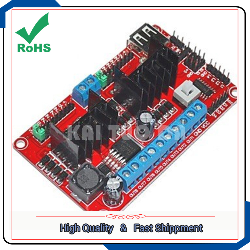 L298N V3/dört 4 DC step motor  - L298N Module incelemesi ve fiyatı