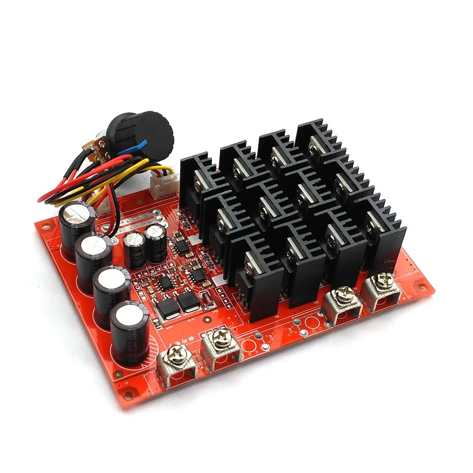 10-50V 60A DC Motor hız kontro - Motor Driver Module incelemesi ve fiyatı