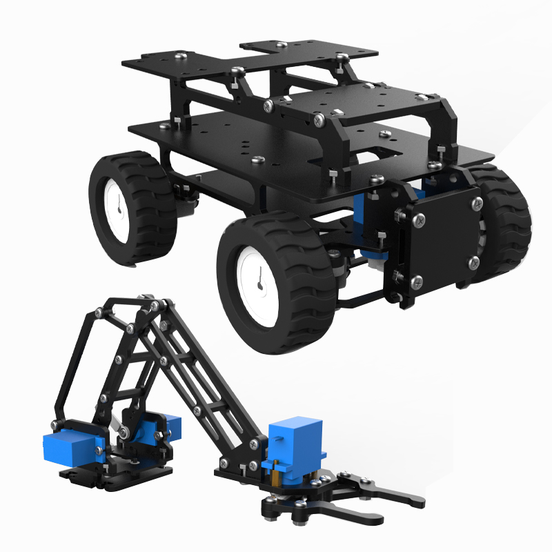 Akrilik 4WD Robot Araba Motoru - Stm32 Robot incelemesi ve fiyatı