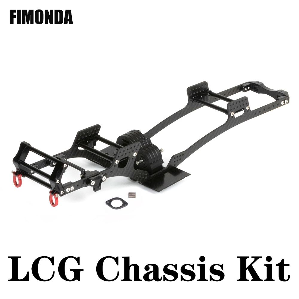 Karbon Fiber LCG Şasi Kiti Çer - Robot Car Kit incelemesi ve fiyatı