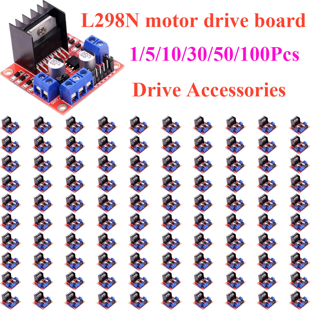 1 ~ 100 Adet L298N DC Step Mot - L298N Module incelemesi ve fiyatı