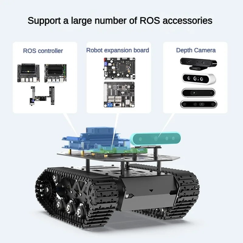 10 KG Yük Kapasiteli, Güçlü Şo - Robot Car Kit incelemesi ve fiyatı