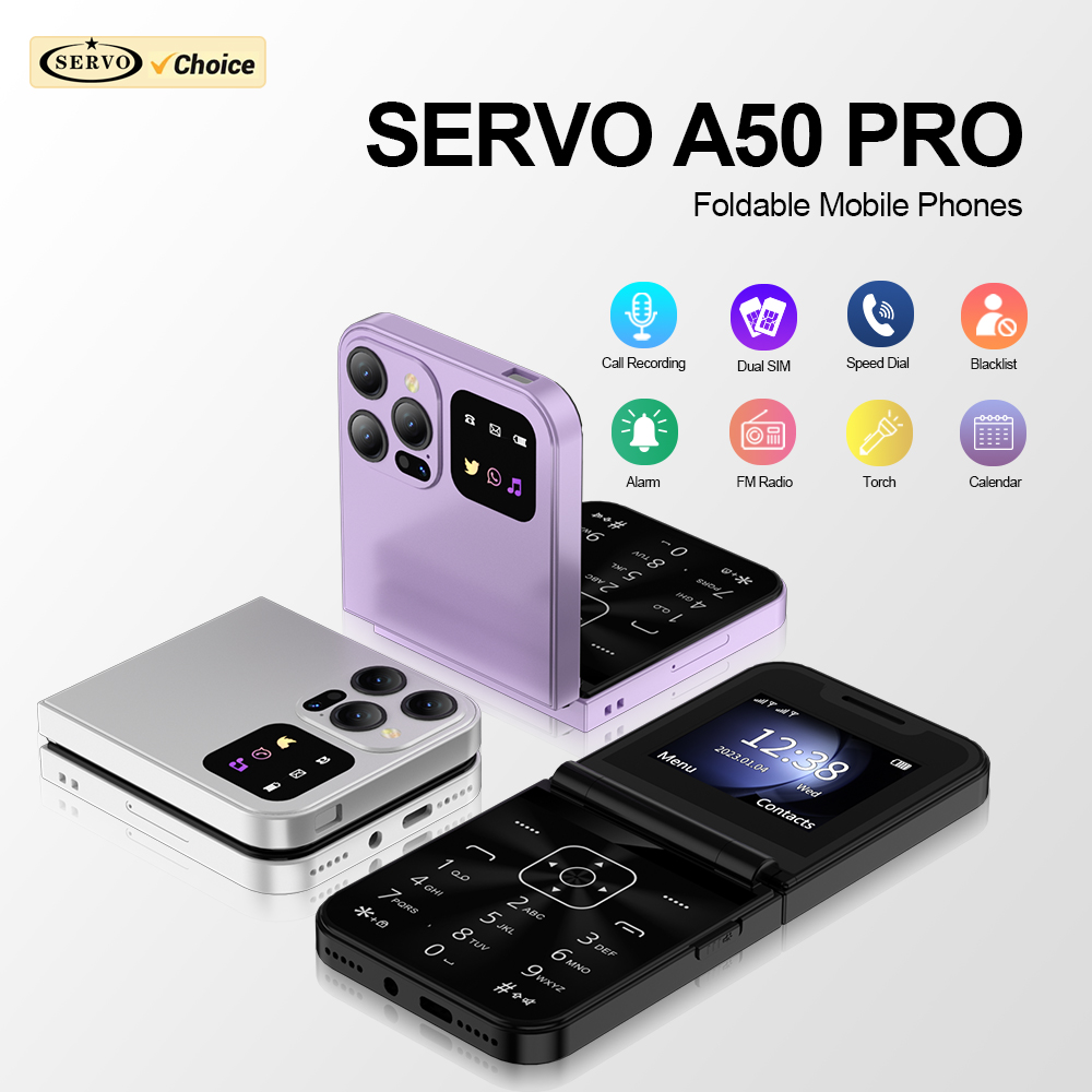 SERVO A50 PRO Flip Cep Telefon - Servo Pan Tilt incelemesi ve fiyatı