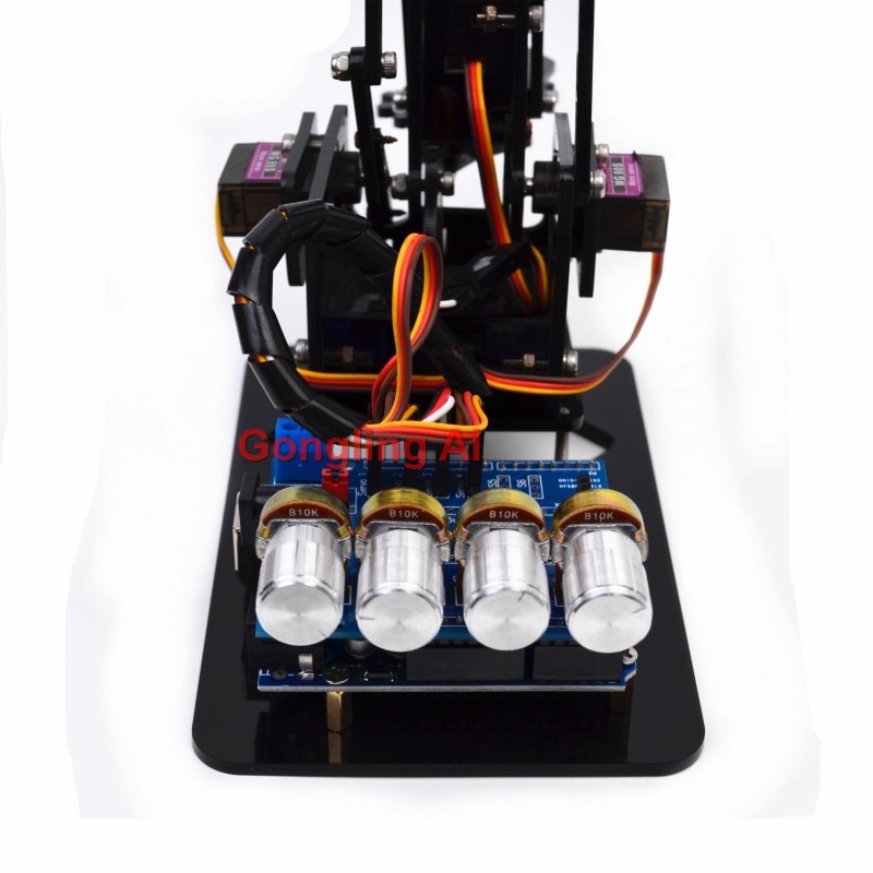 STEM 4 DOF Robot Kol Servo SG9 - Robot Arm Metal incelemesi ve fiyatı