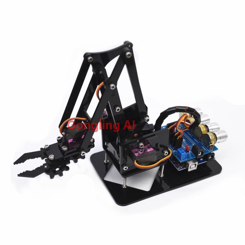 STEM 4 DOF Robot Kol Servo SG9 - Robot Arm Metal incelemesi ve fiyatı