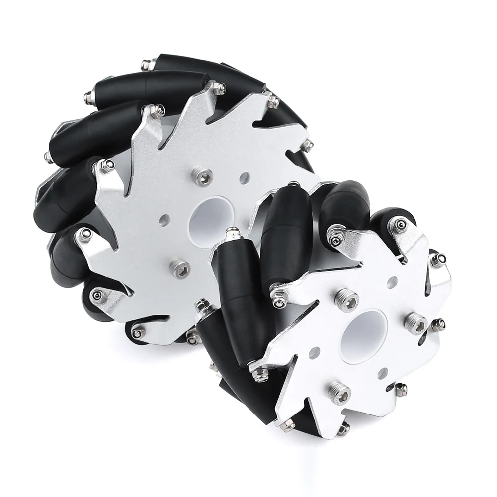 4 adet 60-127mm Mecanum Tekerl - Omni Wheel incelemesi ve fiyatı