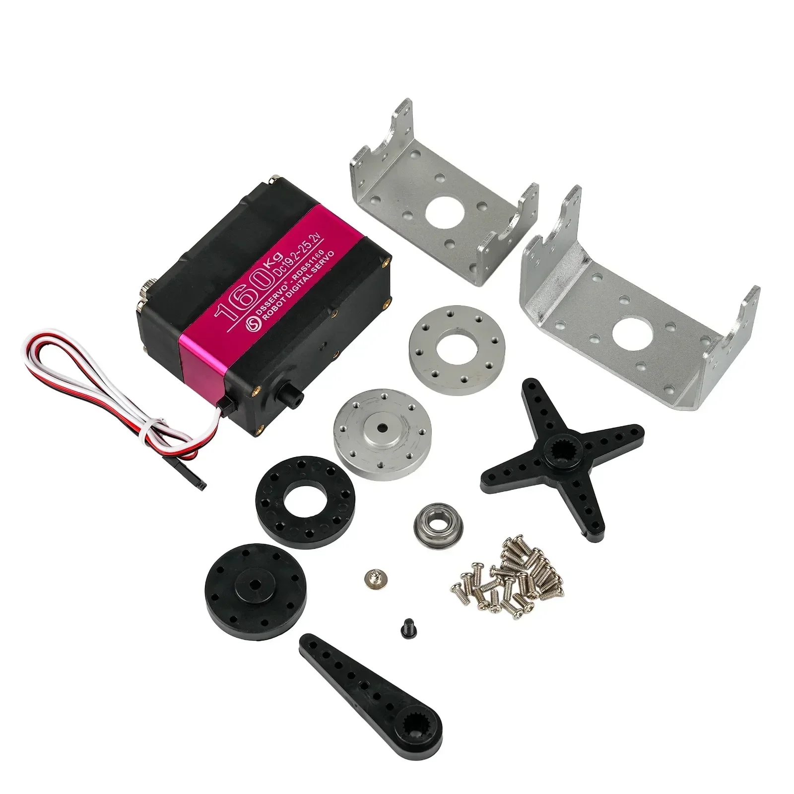 RDS51160 Dijital Servo 24V 160 - Servo Bracket incelemesi ve fiyatı