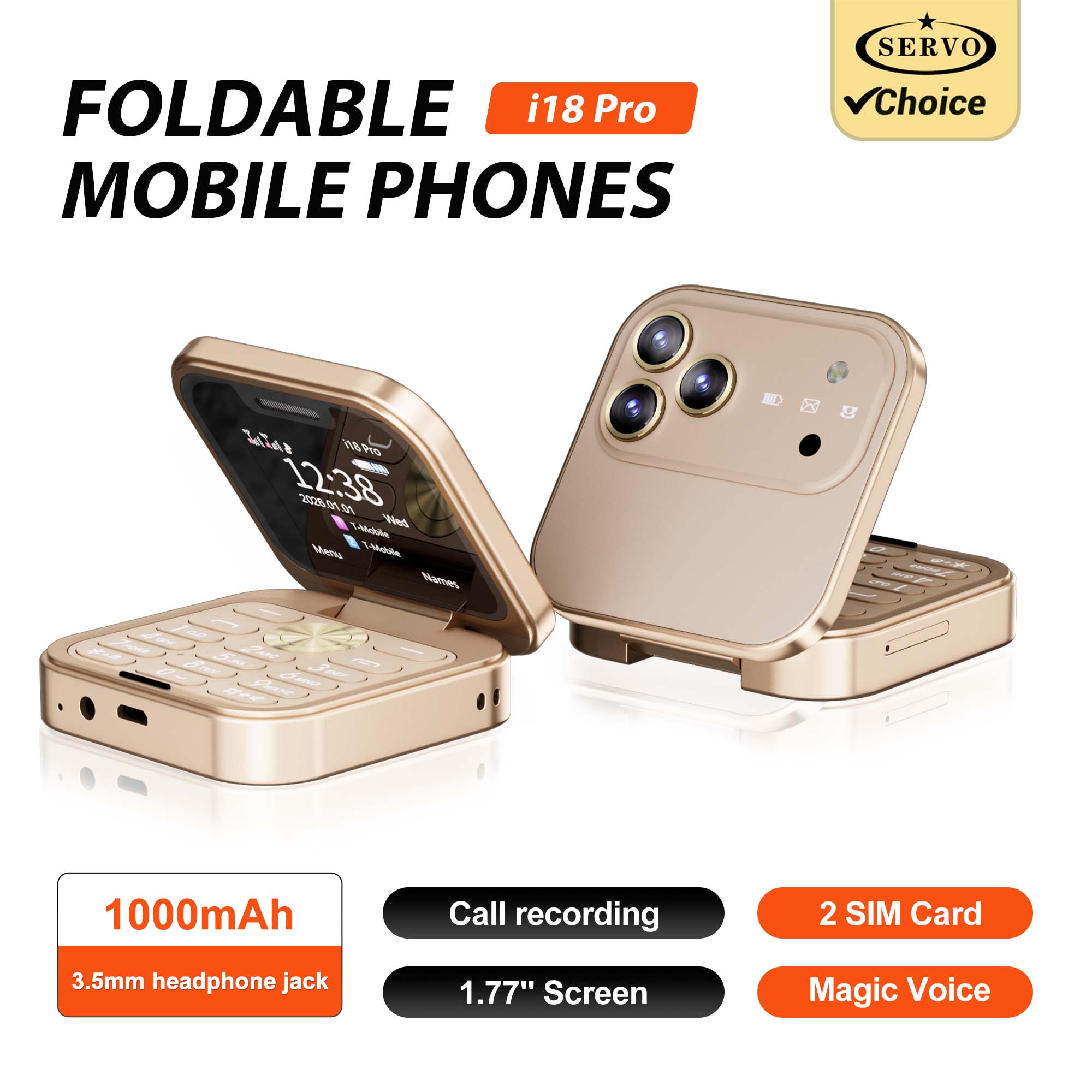 SERVO I18PRO Mini Çevirmeli Te - Servo Pan Tilt incelemesi ve fiyatı