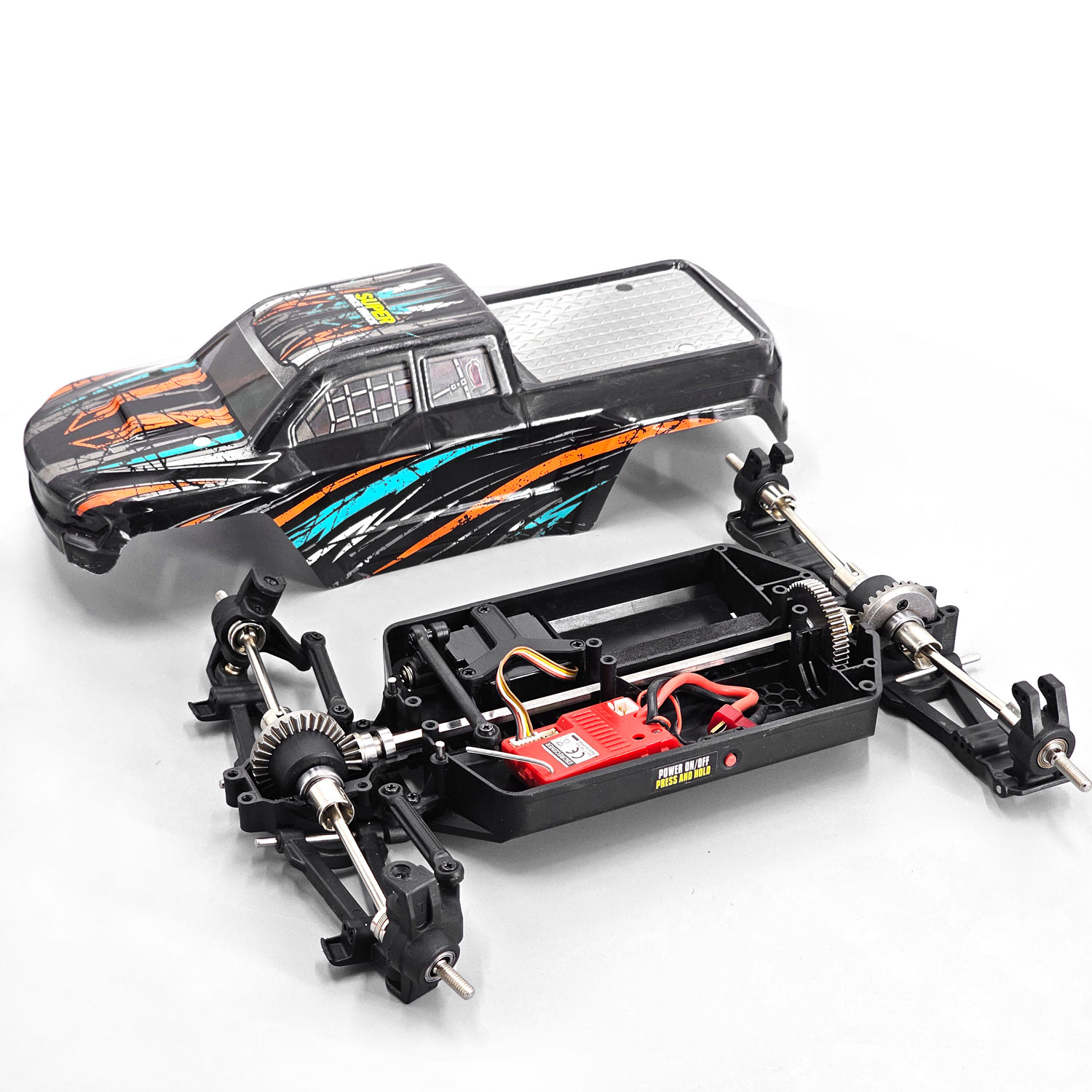 Haiboxing 1/16 RC Araba için T - Robot Car Kit incelemesi ve fiyatı