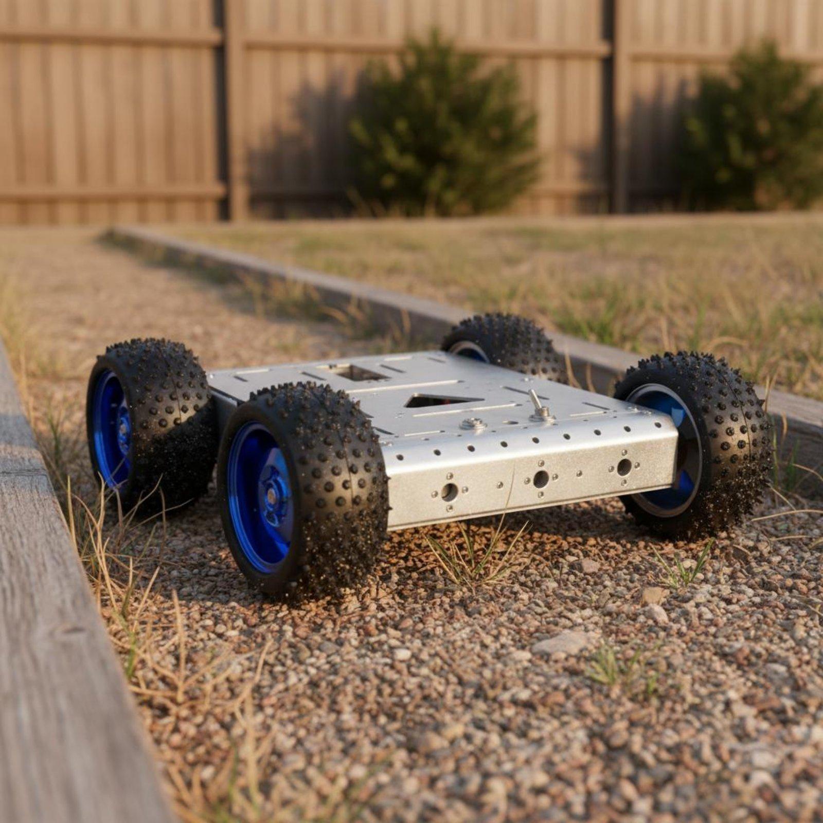 4WD Akıllı Araba Alt Yapısı. 5 - Robot Chassis incelemesi ve fiyatı